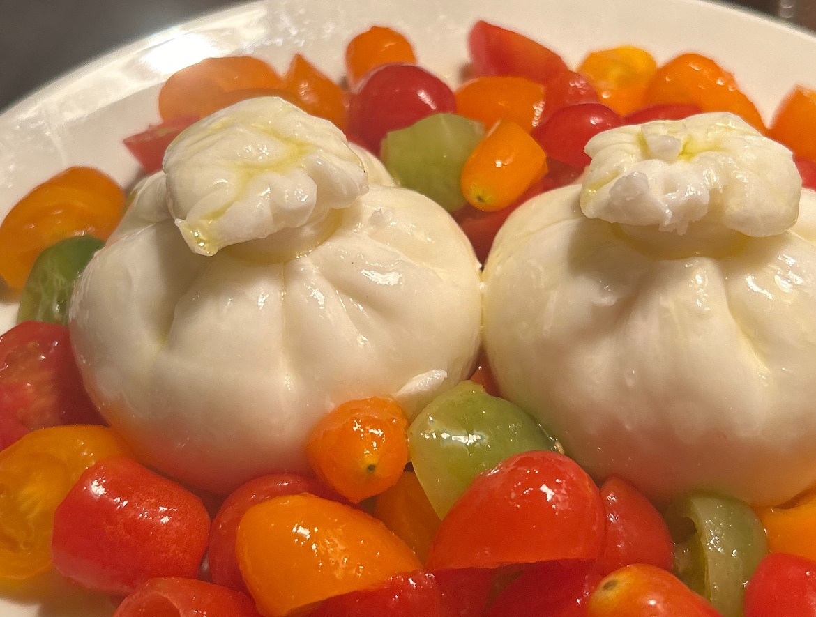 モッツァレラチーズとトマト